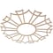 Ekena Millwork Augustus Wood Fretwork Pierced Ceiling Medallion, Alder, 32"OD x 11 1/4"ID x 1/4"T CMWP32X32X0250AUAL - alternate 5